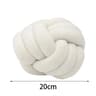 UltraSoft Knotted Ball Pillow  HandWoven Round Lamb Plush Throw Cushion For Sofa Bed  Kids Room 5