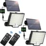 Solar Motion Sensor Flood Light 1620W With Remote Waterproof Outdoor Security Light For Yard Garage 6