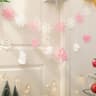 Festive Snowflake Cartoon Christmas Party Decoration Banner  Garland 4