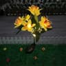 Solar Garden Orchid Lights Outdoor Lamp  Solar Simulation Flower Decor 9