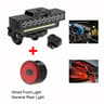 9Bead USBC Rechargeable Bike Headlight With Horn  HighBrightness MTB Front Light 7