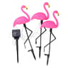 Solar Flamingo Garden Lights  Waterproof LED Outdoor Pathway Stake Decor 9