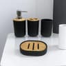 Modern Minimalist Bathroom Accessories Set  4Piece Plastic Countertop Organizer 8