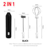 Rechargeable 3Speed Electric Milk Frother  Egg Beater  Handheld Coffee Foam Maker 15