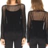 Breezy Irregular Sheer Knit Beach Cover Up Pullover For Swim And Resort Days 2