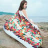 Breezy Cotton Linen Beach Cover Up Sarong Wrap For Women  Lightweight Summer Swimsuit Cover Up 3