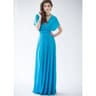 Elegant Convertible VNeck Summer Maxi Dress  Versatile MultiWear Strappy Long Dress For Women 4