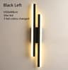 Modern CopperLine LED Wall Sconce With Acrylic Shade 3Color Bedside  Hallway Wall Light 6