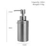 Stainless Steel Soap Dispenser Pump  Refillable 304 Kitchen  Bathroom Lotion Bottle 7