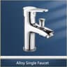 Premium Modern Basin Tap  Bathroom Sink Faucet With Single Hole Faucet Design  Multifunction Shower 6