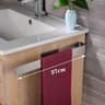 AquaGrip Self Adhesive Towel Rack  No Drill Wall Mounted Towel Holder For Bathroom  Kitchen 9