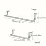 OvertheDoor Stainless Steel Towel Rack  NoDrill Cabinet  Bathroom Towel Bar Organizer 8