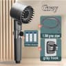 PureFlow High Pressure Filtered Shower Head With OneKey Stop  Massage Spray 7