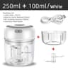 Mini Electric Garlic Chopper Pro  USB Rechargeable Portable Food Processor 11