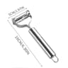 Stainless Steel Julienne Peeler  3in1 Vegetable  Fruit Slicer Tool 6