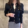 Autumn Chic Korean Slim Fit Knit Cardigan Sweater For Women 1