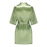 Sage Green Satin Silk Bridal Robe  Plus Size Wedding Bathrobe For Bride  Bridesmaids 15