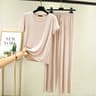 Summer Breeze Womens Modal Pajama Set  Soft Womens Modal Pajama Set Lounge Sleepwear MXXL 1