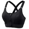 Front Zip High Impact Sports Bra  Adjustable Strap Shockproof Yoga Crop Top 6