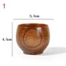 Rustic Spruce Wood Big Belly Mug  Handmade Wooden Beer Mug  Natural Coffee Cup 6