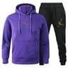 Men Autumn Winter Jogging Set  Warm Sweatshirt  Pants Sportswear 33