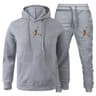 Men Autumn Winter Jogging Set  Warm Sweatshirt  Pants Sportswear 18