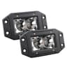 HighIntensity LED Flush Mount Work Light Pods  Yellow Spot Beam For OffRoad Trucks  ATVs 8
