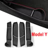 Tesla Model Y Juniper Door Handle Storage Box Set Front  Rear  Door Organizer Trays 7