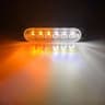 6LED Grille LED Strobe Light 12V24V  Compact Emergency Warning Lamp For Cars  Trucks 12