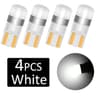 4Pack T10 W5W 3030 SMD 6000K White LED Interior Dome Bulbs 10