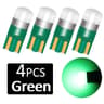 4Pack T10 W5W 3030 SMD 6000K White LED Interior Dome Bulbs 12