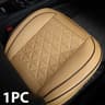 Premium PU Leather Car Seat Cover  Universal Front Seat Cushion Protector 7