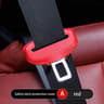 Universal Seat Belt Buckle Cover In PU Leather  AntiScratch QuietRide Protector For Car Interiors 8