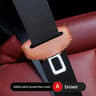 Universal Seat Belt Buckle Cover In PU Leather  AntiScratch QuietRide Protector For Car Interiors 9