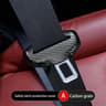 Universal Seat Belt Buckle Cover In PU Leather  AntiScratch QuietRide Protector For Car Interiors 10