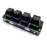 RGB Mini Macro Pad Keyboard  4Key Copy Paste Shortcut Mechanical Keypad 0