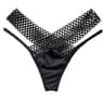 French Strappy Womens Mesh Thong Low Rise Sheer Lingerie 2