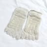 Mens Winter Five Toe Socks  Thick NonSlip Split Toe Socks For Indoor Comfort  Fitness 8