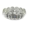 TOPGRILLZ Iced Out Grillz Top And Bottom Set For Men And Women CZ Gold Teeth Grillz In Gold Or Silv 9