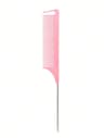 Professional Rat Tail Comb With Stainless Steel Tail  Precision Wig Styling Comb For Salon Hair Sec 4
