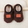 CozySteps Plush Baby Slippers  Soft Toddler Sock Shoes With NonSlip Sole For Indoor Walking 9