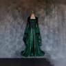VictorianInspired Vintage Halloween Dress For Women  Renaissance Gothic Maxi Gown 3