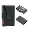 RFID Blocking Minimalist Metal Wallet With Money Clip Slim Front Pocket Card Holder 6
