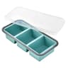 PortionPro Silicone Freezer Tray With Lid For Meal Prep  Soup Cubes 7