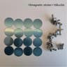 Modern Magnetic Curtain Tieback Hooks  No Drill Metal Magnetic Holders For Stylish Windows 9