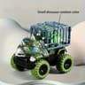 Pull Back Dinosaur Truck Toy With Dino Figures  Interactive Dino Transport Truck Toy For Kids 7