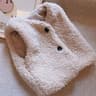 Cozy Lamb Wool Baby Fleece Vest  Plush Kids Winter Waistcoat 6