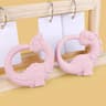 DinoSoft Silicone Baby Teether Bracelet Set  BPAFree Dinosaur Teething Toy For Infants 7