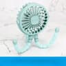 Portable Bladeless Stroller Fan  USB Rechargeable Foldable Mini Cooling Fan 1