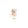 Teddy Bear Stanley Straw Cover 10mm Silicone Straw Cap 7